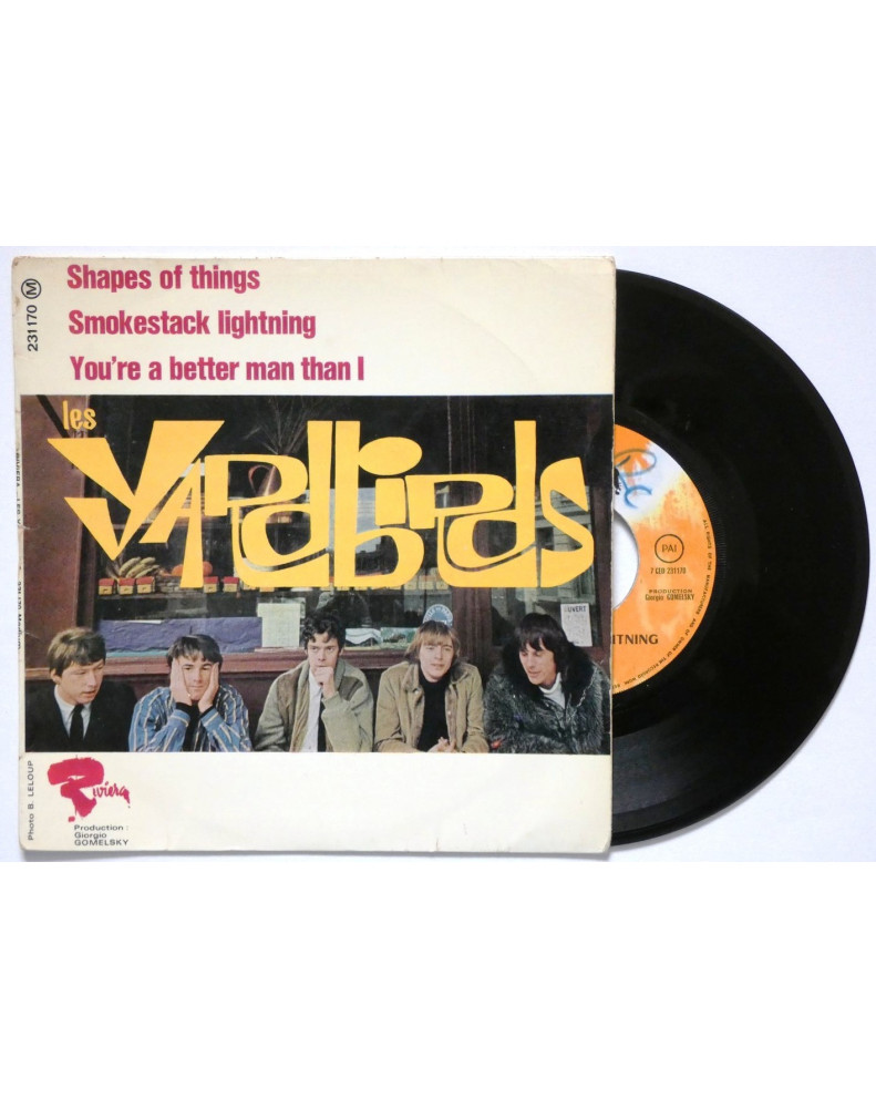 THE YARDBIRDS - SHAPES OF THINGS (EP)
