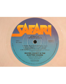 WAYNE COUNTY & THE ELECTRIC CHAIRS - STORM THE GATES OF HEAVEN (vinyle Couleur, Pressage UK)