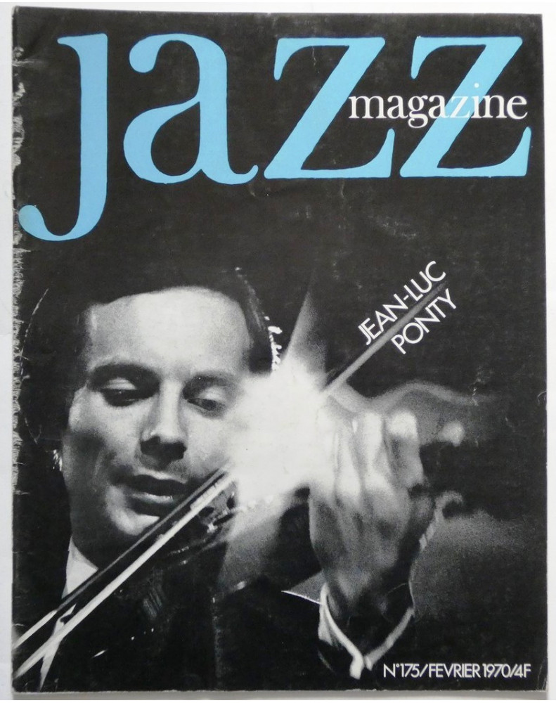 JAZZ MAGAZINE N°175 FEVRIER 1970