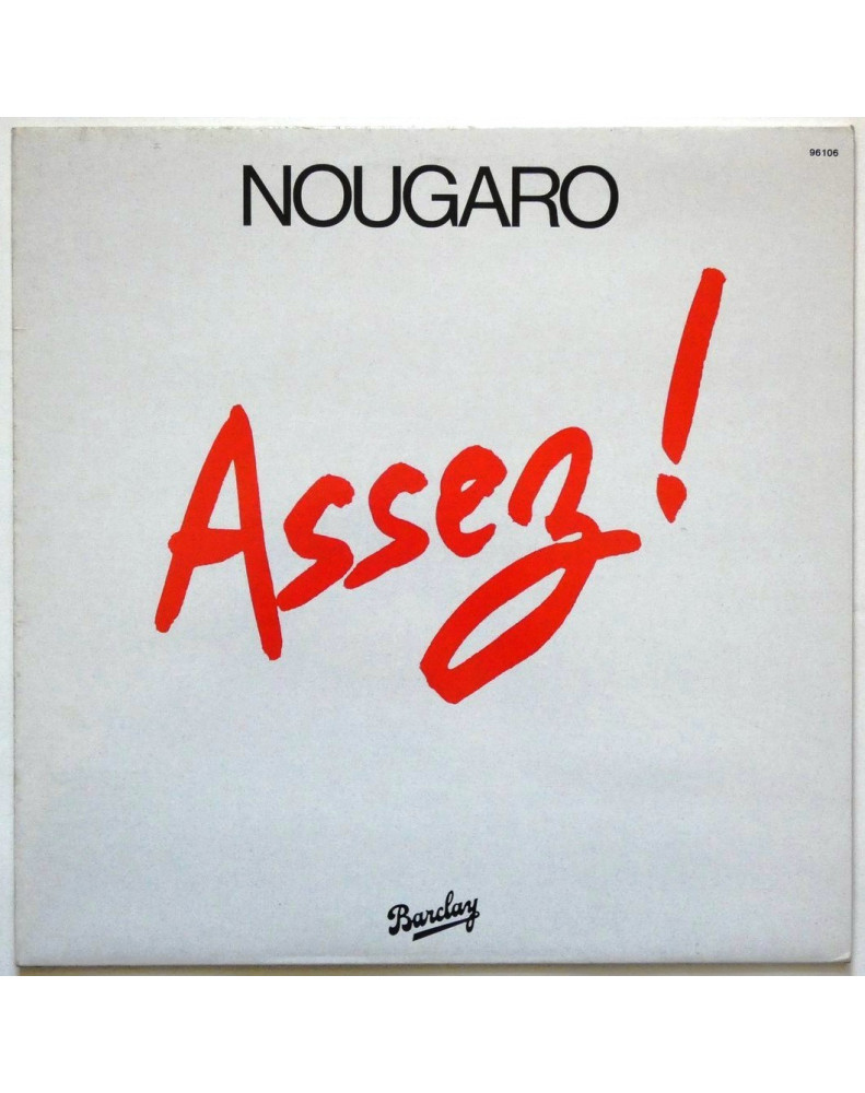 CLAUDE NOUGARO - ASSEZ !