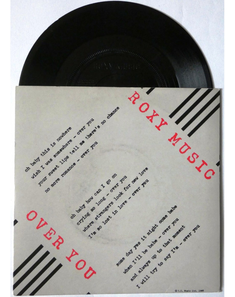 ROXY MUSIC - OVER YOU (Pressage UK)