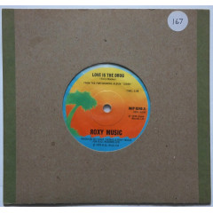 ROXY MUSIC - LOVE IS THE DRUG (7" Pressage UK)