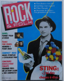 ROCK&FOLK N°224 novembre 1985