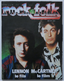 ROCK&FOLK N°215 janvier 1985