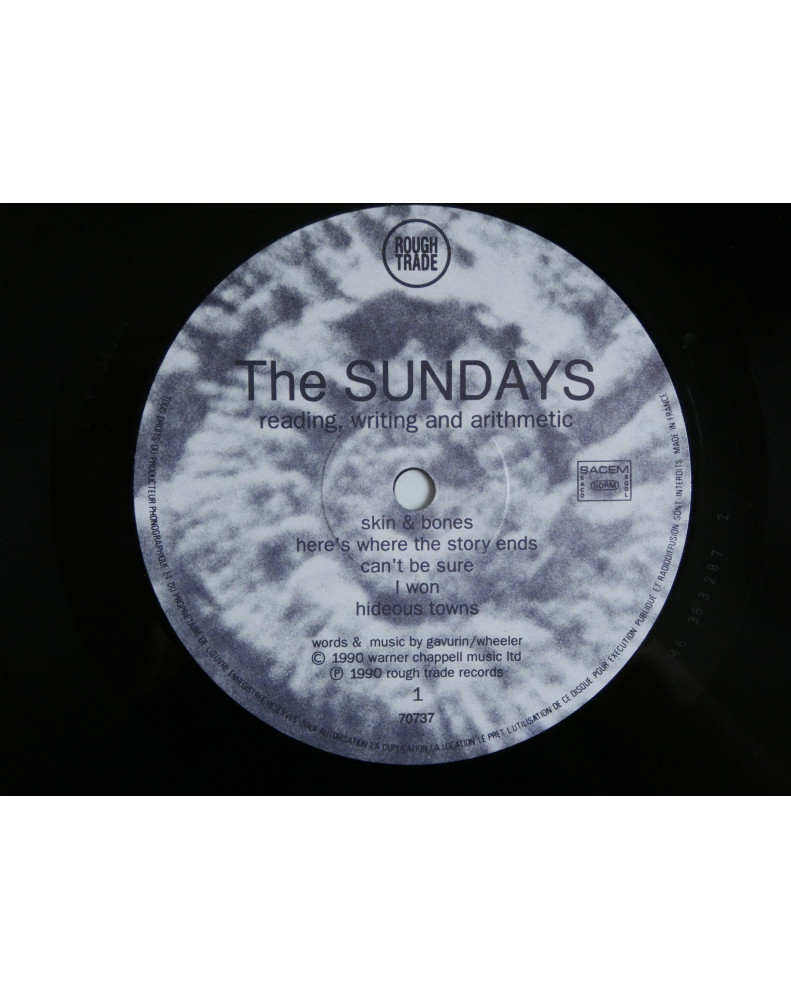 THE SUNDAYS Reading, Writing And Arithmetic