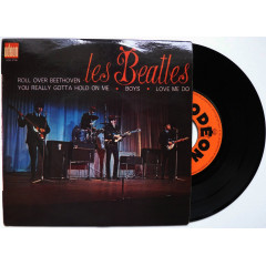 LES BEATLES - Roll Over Beethoven (EP)