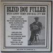 BLIND BOY FULLER - Blind boy Fuller...
