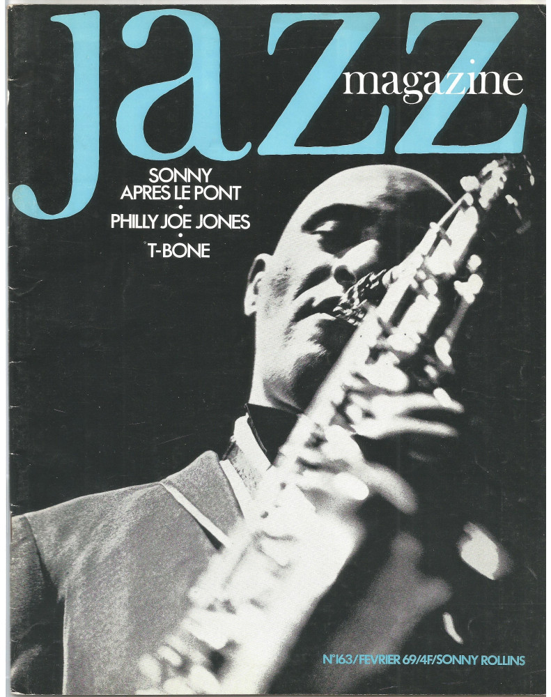JAZZ MAGAZINE N°163 FEVRIER 1969