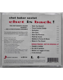 (CD) CHET BAKER SEXTET -CHET IS BACK!